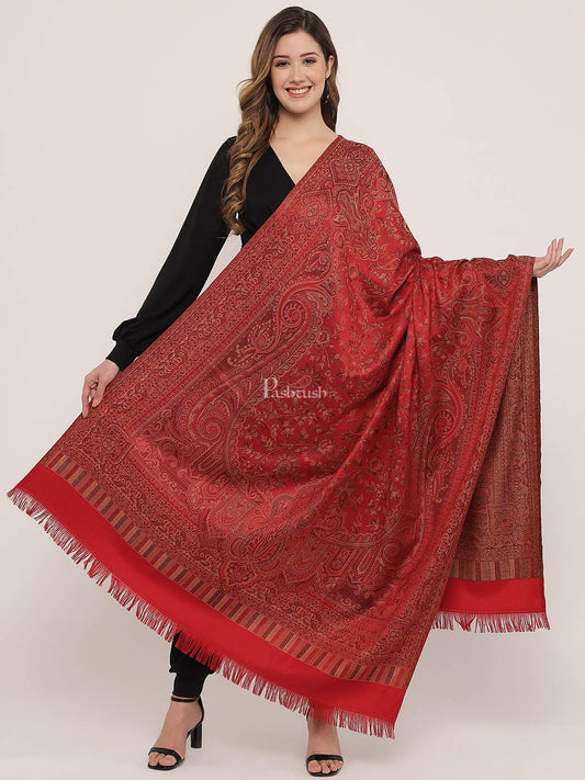 Pashtush India Womens Shawls Pashtush Women'S Jamawar Shawl