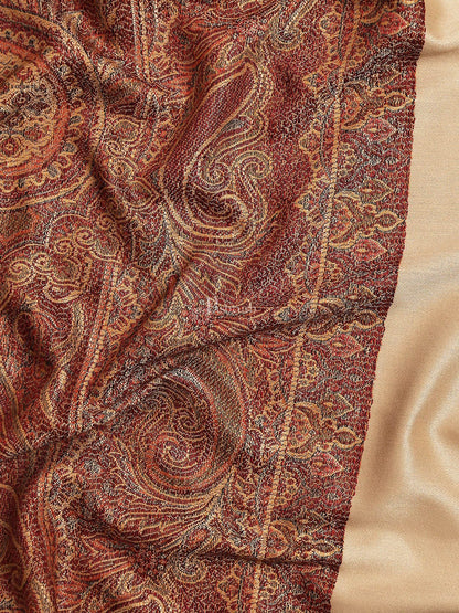 Pashtush India Womens Shawls Pashtush Women'S Jamawar Shawl