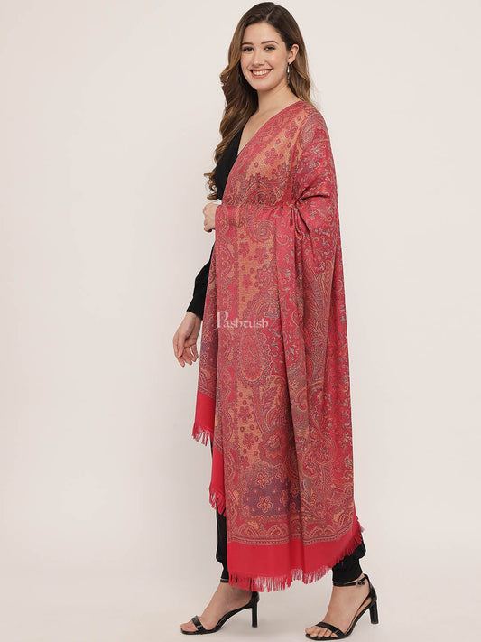 Pashtush India Womens Shawls Pashtush Women'S Jamawar Shawl