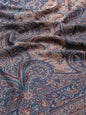 Pashtush India Womens Shawls Pashtush Women'S Jamawar Shawl, Navy Blue