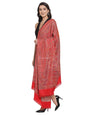Pashtush India Womens Shawls Pashtush Women'S Jamawar Shawl, Red