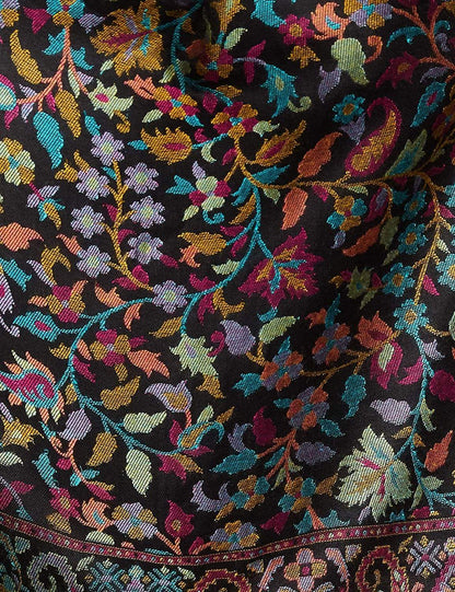 Pashtush India 70x200 PASHTUSH WOMEN'S KAANI DESIGN, SOFT BAMBOO SCARF, CASUAL STOLES - MULTICOLOURED