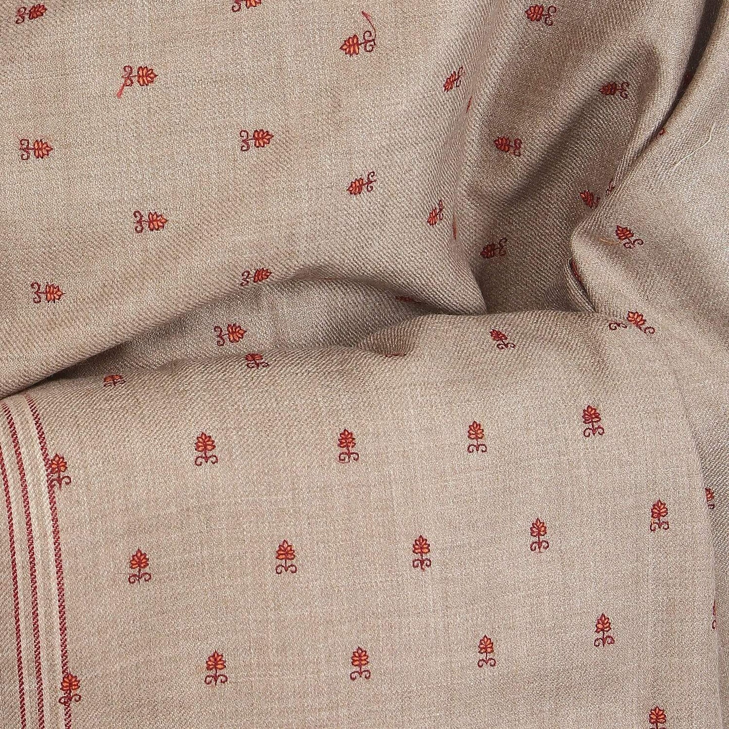 Pashtush Women'S Embroidery Shawl, Jacquard Palla, Needlework