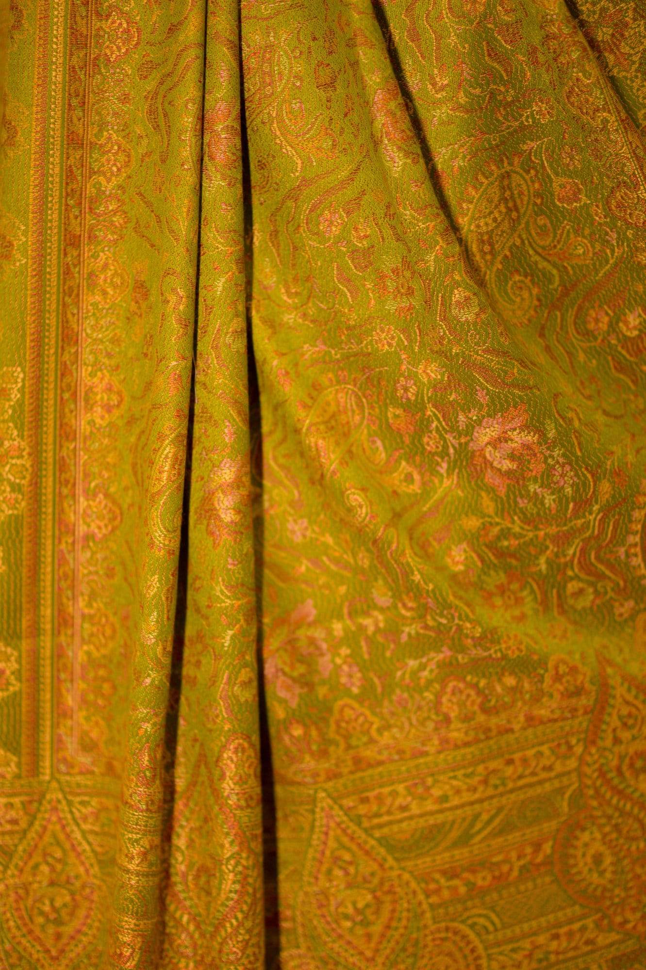 Pashtush India Shawl Pashtush Women's Kashmiri Shawl, Faux Pashmina Design