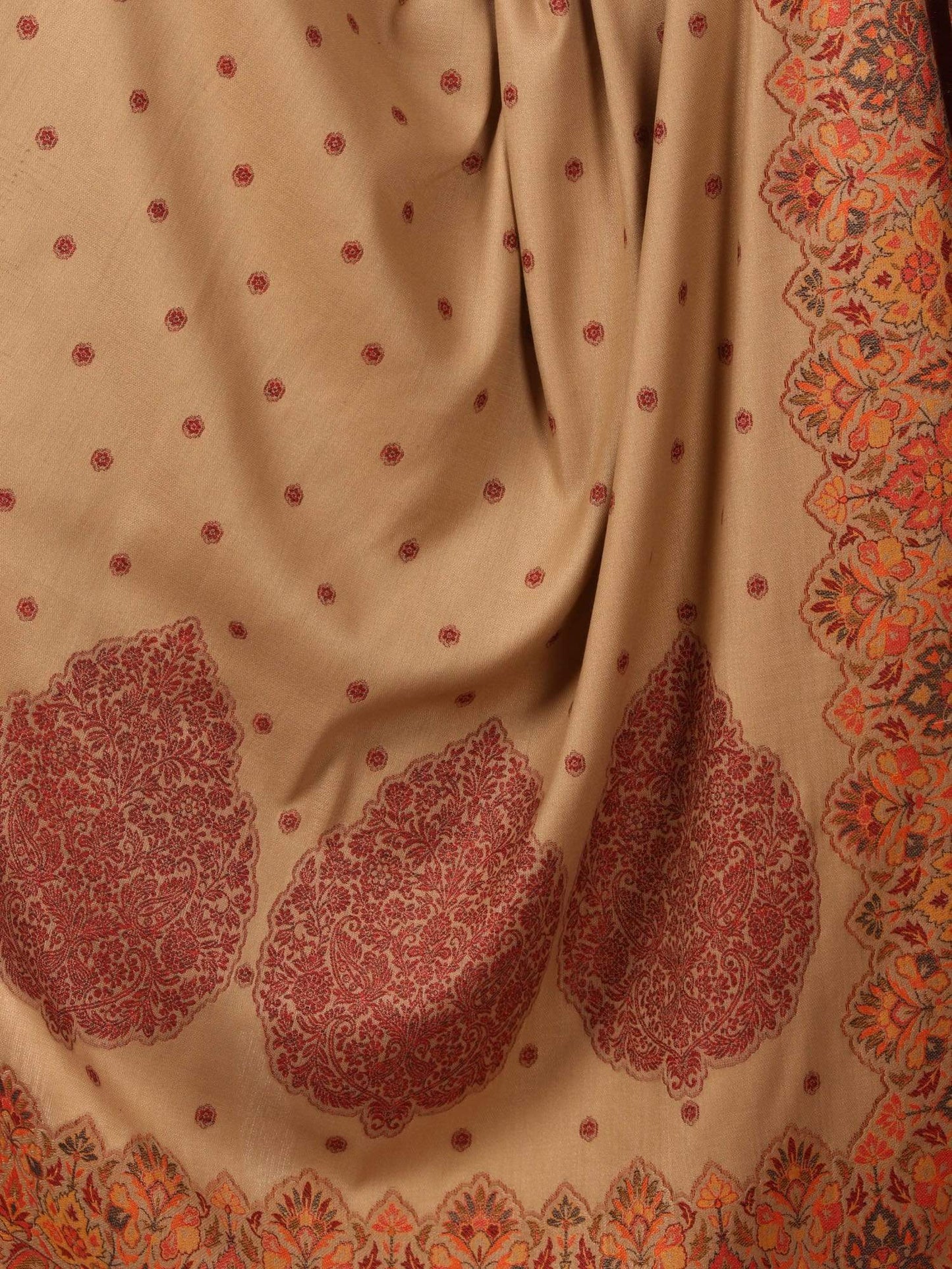 Pashtush Shawl Store Shawl Pashtush Women's Kashmiri Shawl, Jacquard palla, Warm and soft, Faux Pashmina Design (40 x 80 inches)