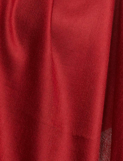 Pashtush India 100x200 Pashtush Women's Kingri Border Embroidery Shawl, Fine Wool, Maroon