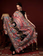Pashtush India 100x200 Pashtush Women's Pure Pashmina Hand Embroidered Royal Darbar Shawl