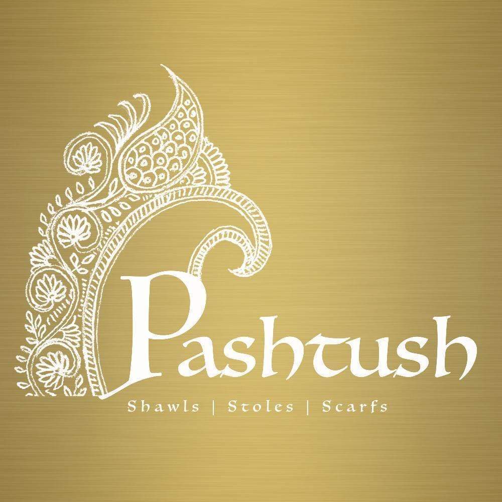 Pashtush India 70x200 Pashtush Women's Reversible Stole, checkered design (beige)