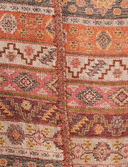 Pashtush India 70x200 Pashtush Women's Reversible Stole, Kullu Weave Scarf, Beige