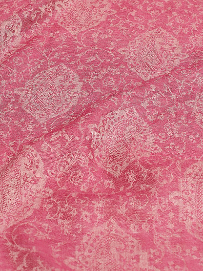 Pashtush India Womens Stoles and Scarves Scarf Pashtush Women's Reversible Stole, With Paiseley Weave