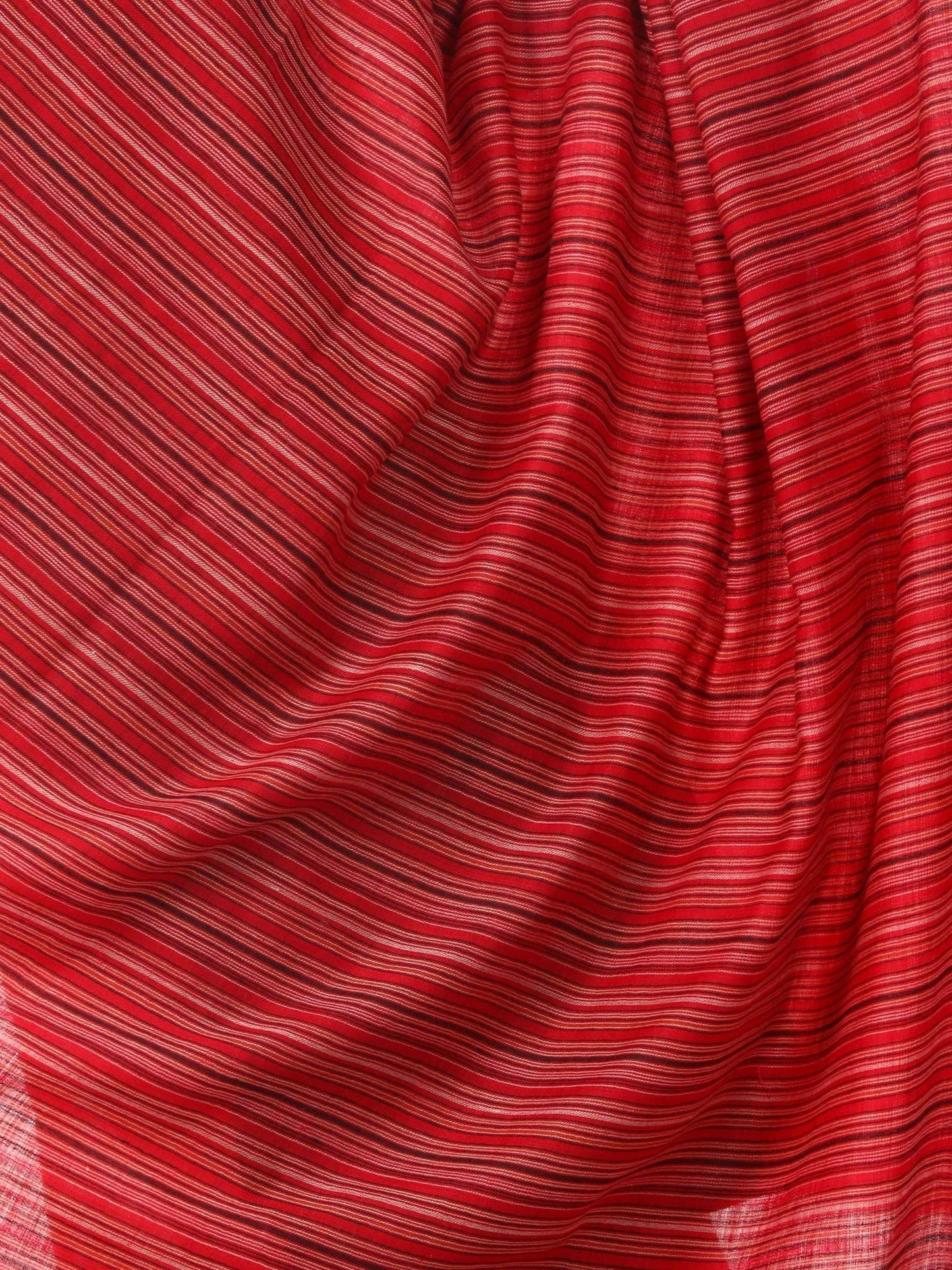 Pashtush Shawl Store Shawl Pashtush Women's Shawl, Fine Wool, Striped Design, Faux Pashmina, Soft and Warm, Maroon