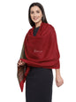 Pashtush India Womens Stoles and Scarves Scarf Pashtush Women'S Silk-Wool, Soft Reversible Stole