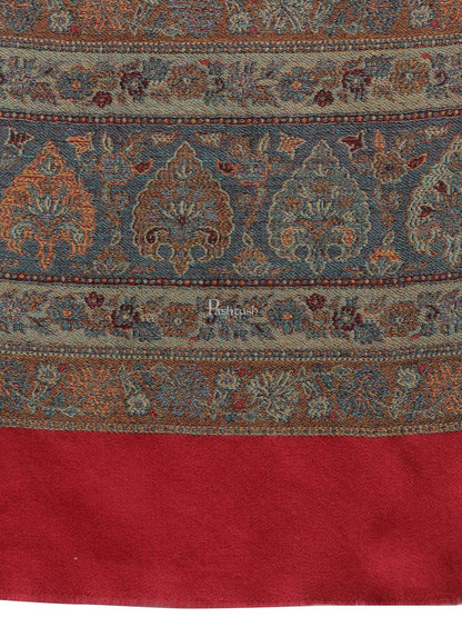 Pashtush India Womens Stoles and Scarves Scarf Pashtush Women'S Silk-Wool, Soft Reversible Stole
