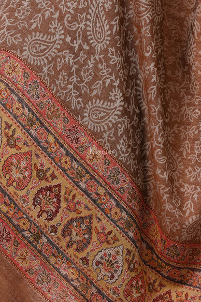 Pashtush India Womens Stoles and Scarves Scarf Pashtush Women'S Silk-Wool, Soft Reversible Stole