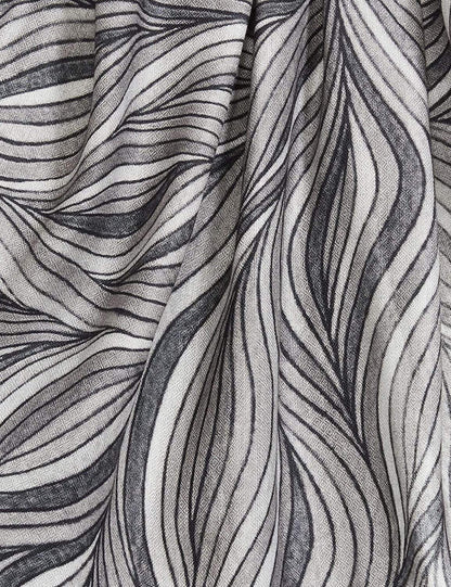Pashtush India 70x200 Pashtush Women's Soft Bamboo Scarf, Casual, Printed Scarf, Extra Soft