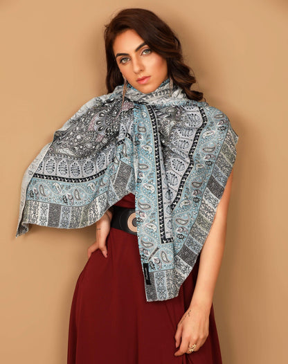 Pashtush India Stole Pashtush Women's Soft Bamboo Scarf, Casual Shawls, Stoles, Wraps, Extra Soft