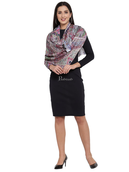Pashtush India Womens Stoles and Scarves Scarf Pashtush Women'S Soft Bamboo Scarf, Casual Shawls, Stoles, Wraps (Soft Bamboo) - Darbar