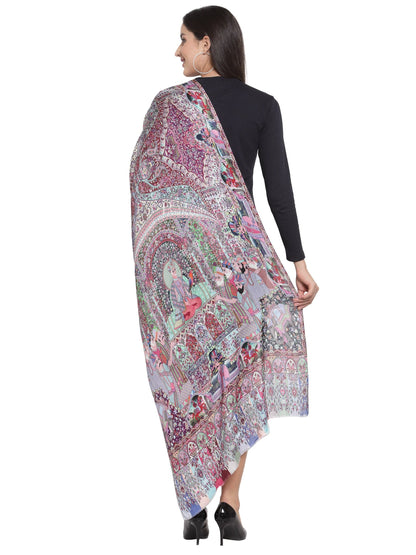 Pashtush India Womens Stoles and Scarves Scarf Pashtush Women'S Soft Bamboo Scarf, Casual Shawls, Stoles, Wraps (Soft Bamboo) - Darbar