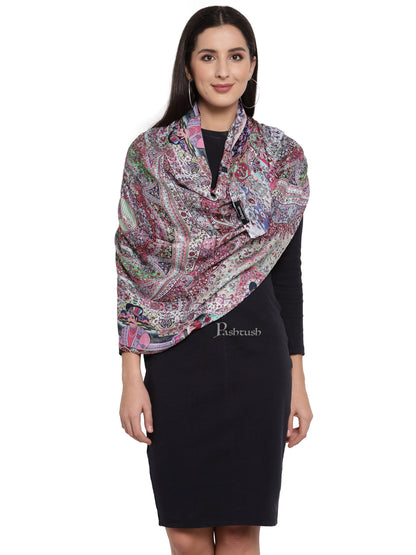 Pashtush India Womens Stoles and Scarves Scarf Pashtush Women'S Soft Bamboo Scarf, Casual Shawls, Stoles, Wraps (Soft Bamboo) - Darbar