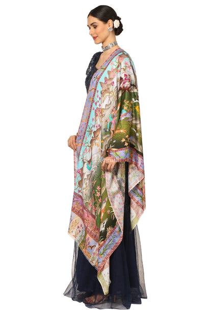 Pashtush India Womens Stoles and Scarves Scarf Pashtush Women'S Soft Bamboo Scarf, Casual Shawls, Stoles, Wraps (Soft Bamboo) - Shikardar