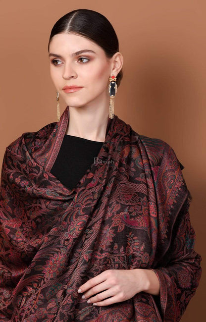 Pashtush India Shawl Pashtush Women's Soft Bamboo Scarf, Ethnic Design