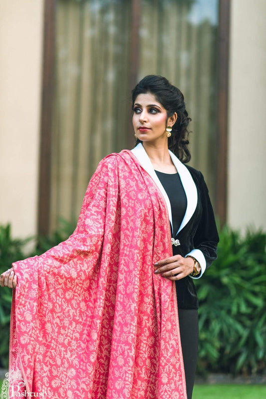 Pashtush Shawl Store Stole Pashtush Women's Soft Bamboo Shawl, Thick and Warm