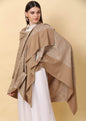Pashtush India 100x200 Pashtush Women's Soft Bamboo Shawl, Thick and Warm