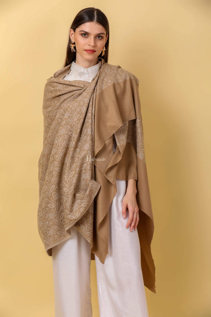 Pashtush India 100x200 Pashtush Women's Soft Bamboo Shawl, Thick and Warm