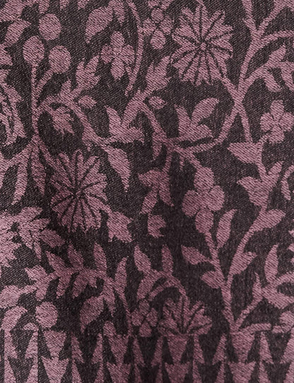 Pashtush India 70x200 PASHTUSH WOMEN'S SOFT FINE WOOL FLORAL SCARF, SOFT AND WARM