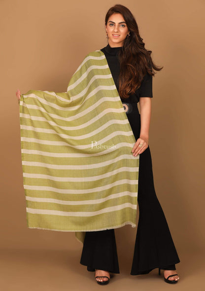 Pashtush India Stole Pashtush Women's Soft Fine Wool Scarf, Soft Stole, Emerald Green