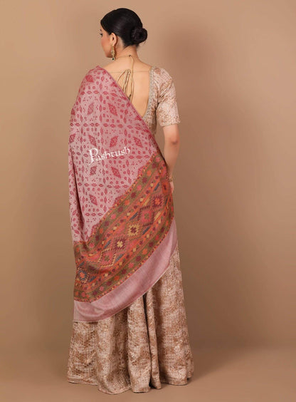 Pashtush India Shawl Pashtush Women's Soft Fine Wool  Shawl with Kaani Weave Palla