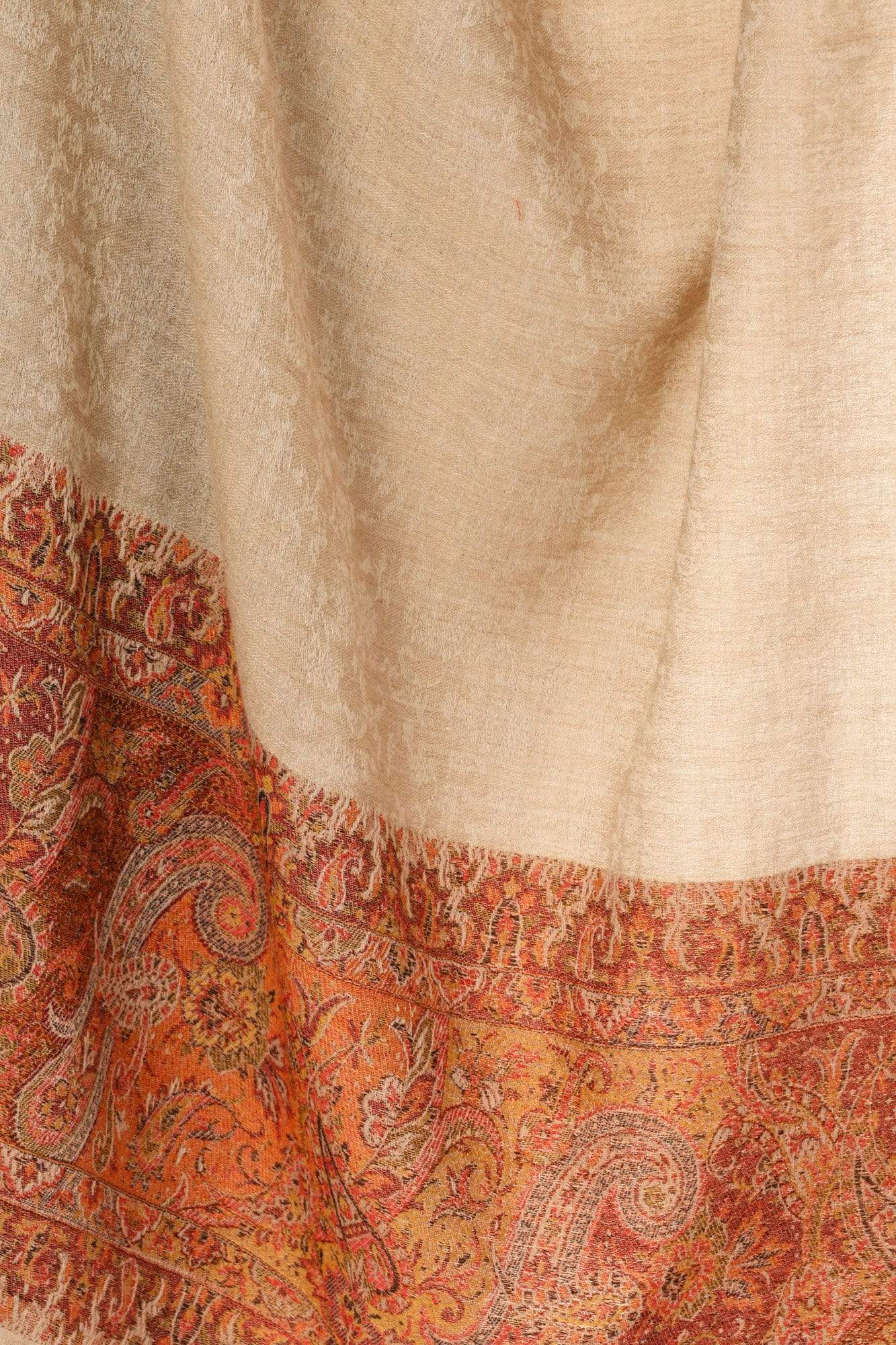 Pashtush India Stole Pashtush Women's Soft Wool, Reversible Stole Scarf