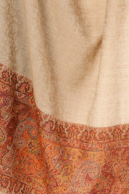 Pashtush India Stole Pashtush Women's Soft Wool, Reversible Stole Scarf