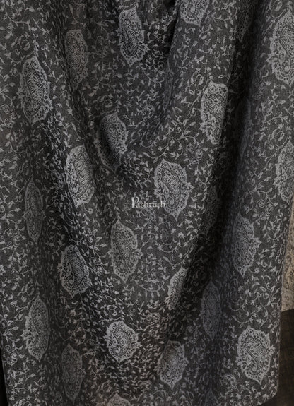 Pashtush India 70x200 Pashtush Women's Soft Wool, Reversible Stole Scarf