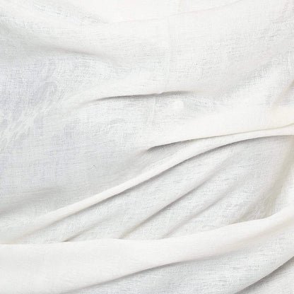 Pashtush Women'S Soft Shawl Pearl White Stole