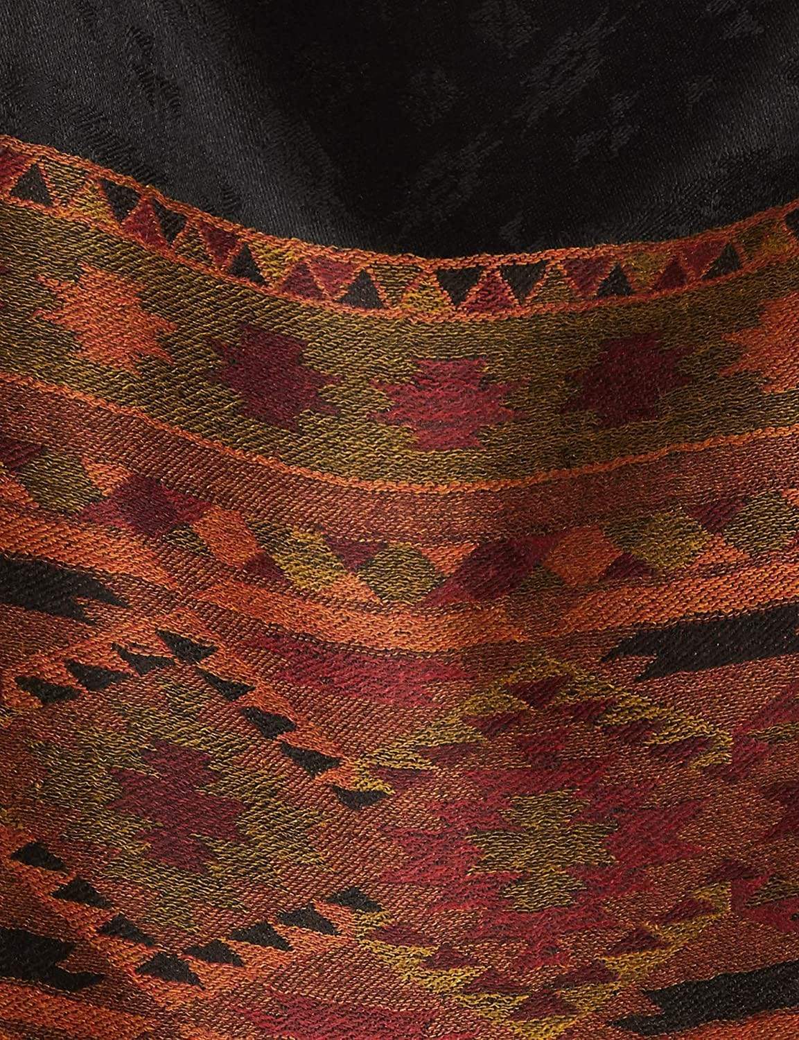 Pashtush India 100x200 Pashtush Women's Wool Soft Wool Cashmere Blended Shawl with Kaani Weave Palla