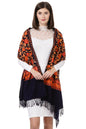 Pashtush India Womens Stoles and Scarves Scarf Pashtush Womens Aari Embroidery Stole, Thick And Warm