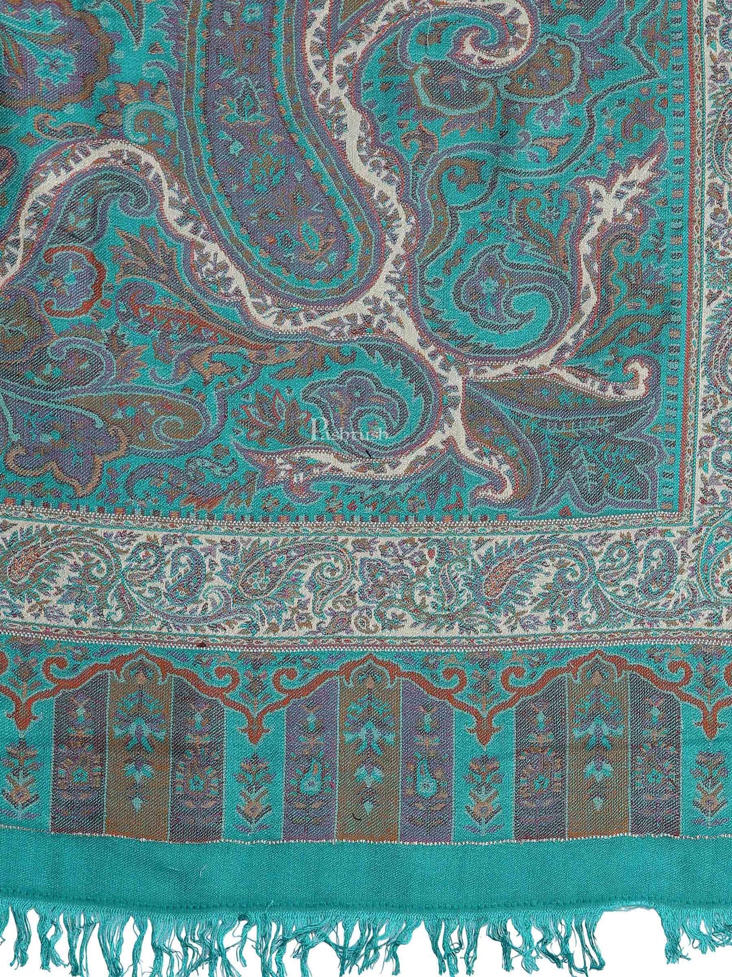 Pashtush India Womens Shawls Pashtush Womens Antique Heritage Design, Jamawar Ethnic  Shawl