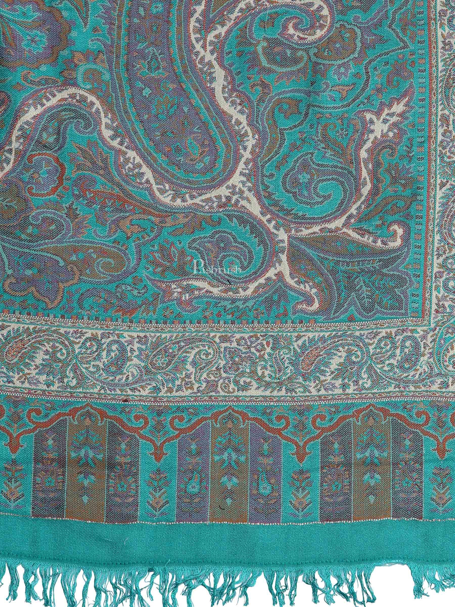 Pashtush India Womens Shawls Pashtush Womens Antique Heritage Design, Jamawar Ethnic  Shawl