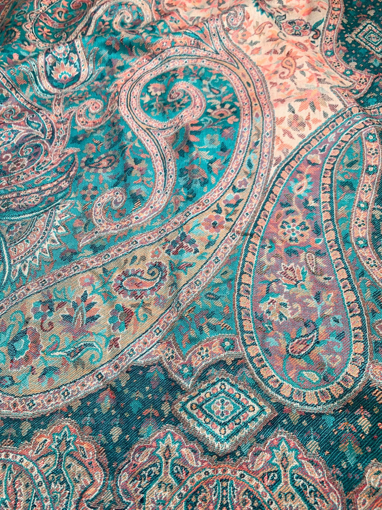 Pashtush India Womens Shawls Pashtush Womens Antique Heritage Design, Jamawar Ethnic  Shawl