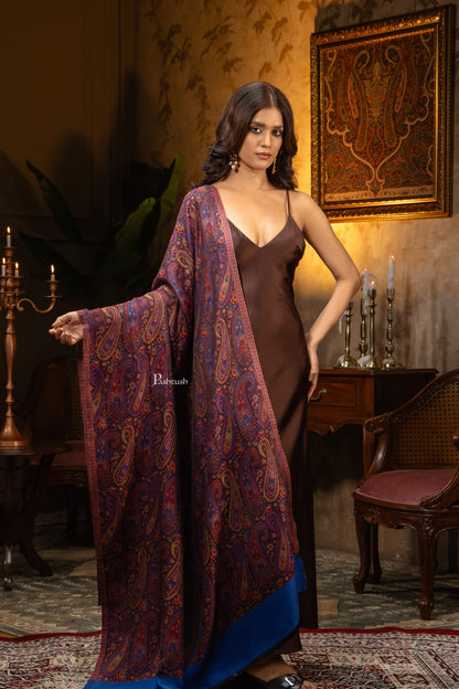 Pashtush India Womens Shawls Pashtush Womens Bamboo Shawl, Chanting Paisley Design, Multicolour
