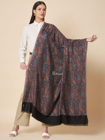 Pashtush India Womens Shawls Pashtush Womens Bamboo Shawl, Chanting Paisley Design, Multicolour