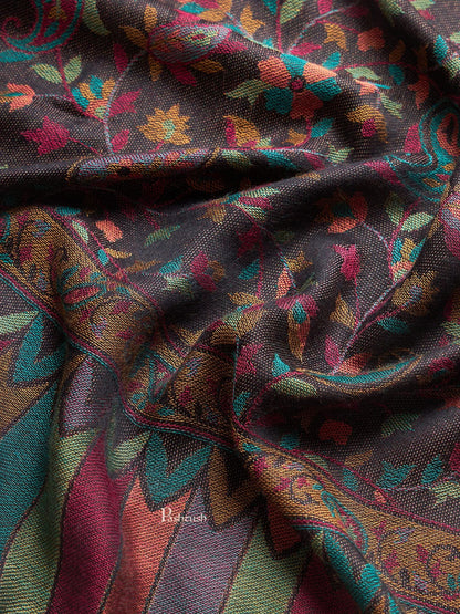 Pashtush India Womens Shawls Pashtush Womens Bamboo Shawl, Ethnic  Woven Design, Multicolour