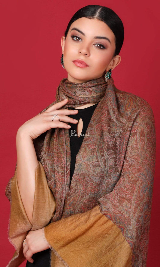 Pashtush Store Stole Pashtush Womens Cashmere and Wool Scarf