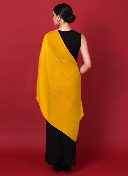 Pashtush India 70x200 Pashtush Womens Cashmere Pashmina Scarf, Diamond Weave, Sunray