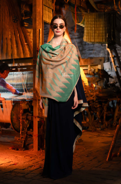 Pashtush India Womens Stoles and Scarves Scarf Pashtush Womens Cashmere Stole,  Design, Multicolour