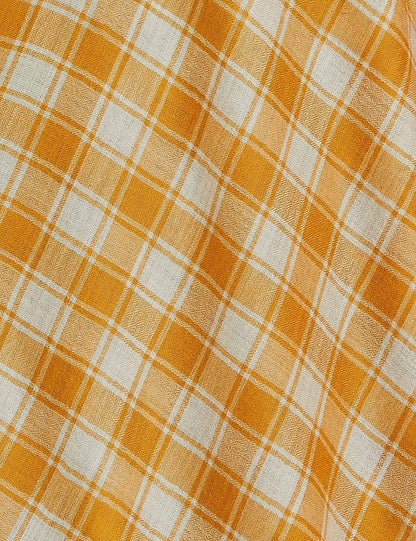Pashtush India 100x200 Pashtush Womens Check Shawl, Ultra Soft and Warm, Fine Wool