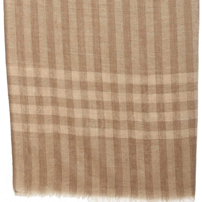 Pashtush Womens Checkered Self Shawl, In Extra Soft Fine Wool, Large Size