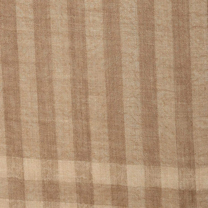 Pashtush Womens Checkered Self Shawl, In Extra Soft Fine Wool, Large Size