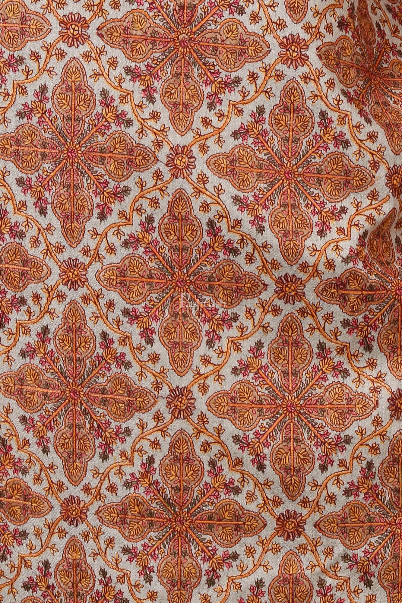 Pashtush India Womens Shawls Pashtush Womens Embroidery Shawl, Fineembroidery, Intricate Needlework